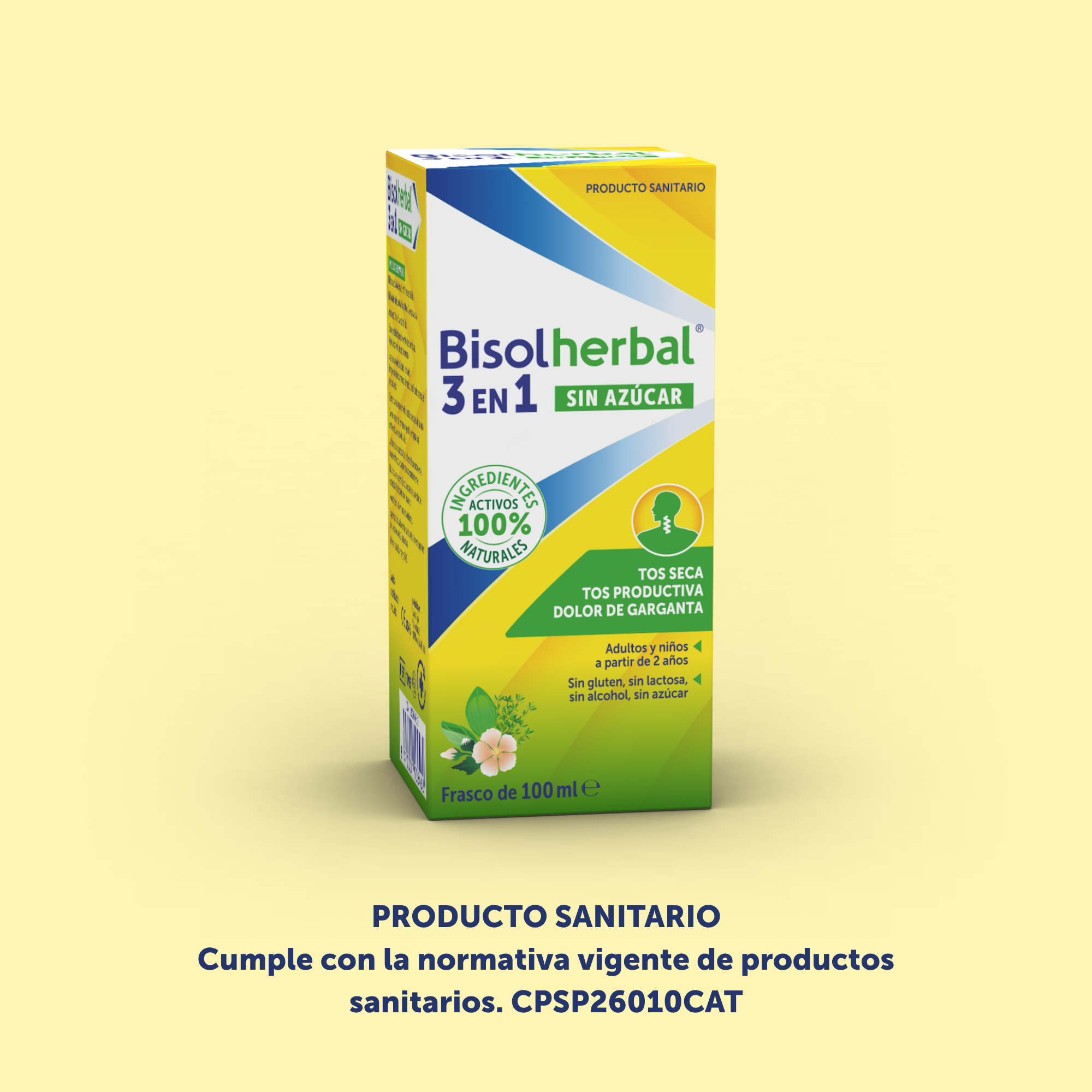 Bisolherbal® 3 en 1 Sin Azúcar