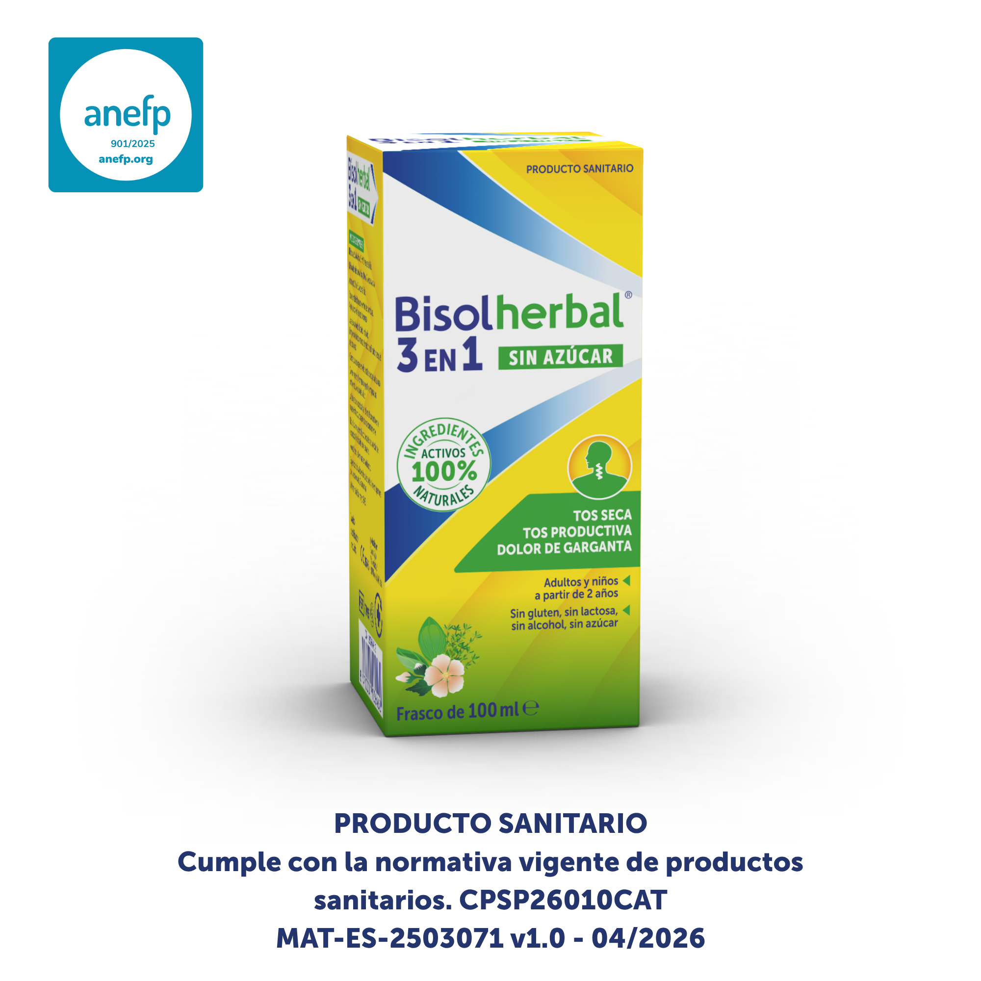 Bisolherbal® 2 en 1 Sin Azúcar